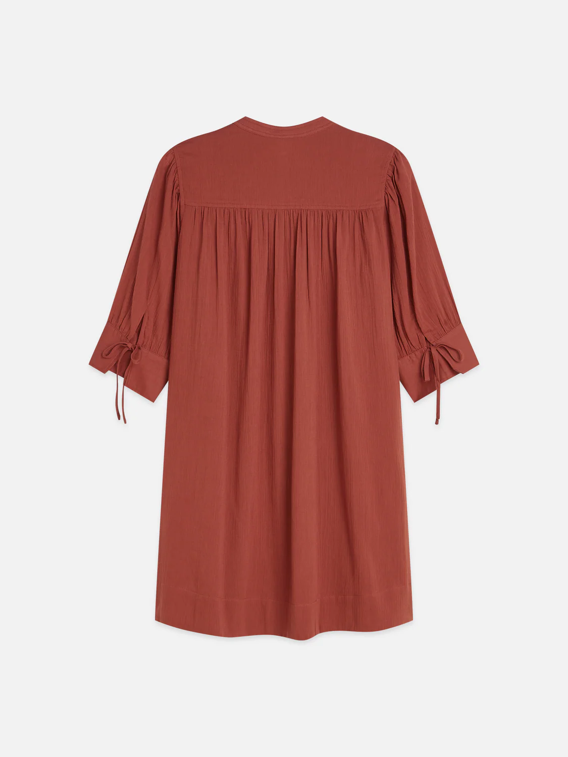 Mini gathered sleeve dress - Image 5