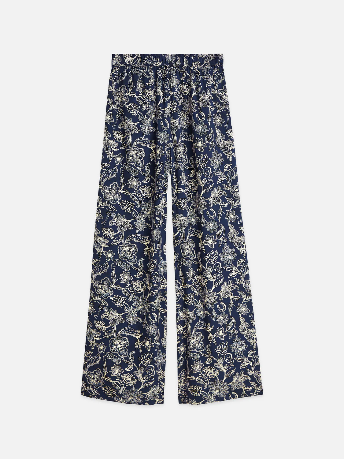 Eleni printed high rise wide leg pants - Image 6