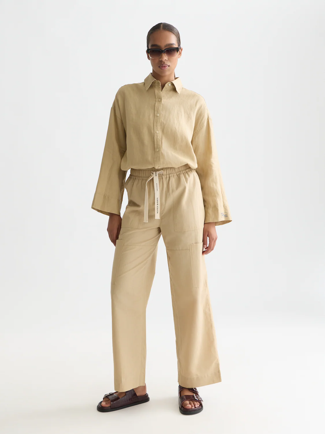Noa linen high rise pants